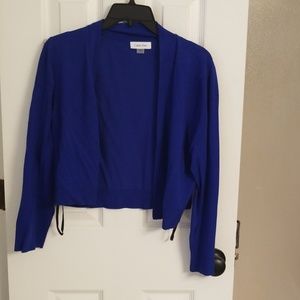 Royal blue half cami